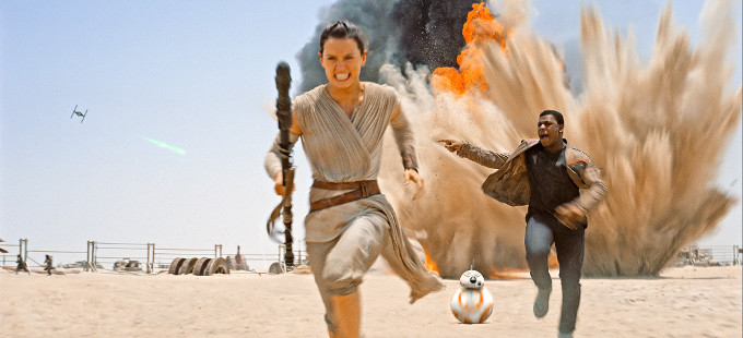 Star Wars: The Force Awakens - Rey y Finn
