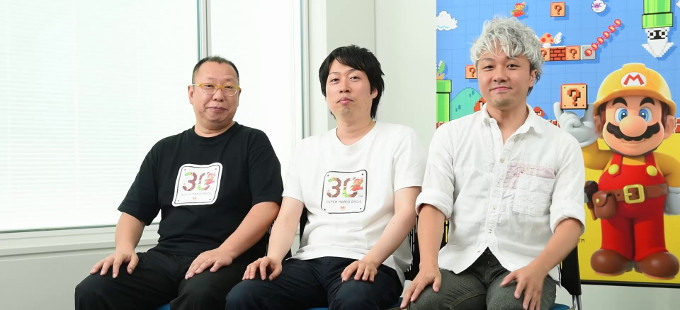 Takashi Tezuka y compañia hablando de Super Mario Maker