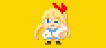 ¡Chitoge de Nisekoi debuta en Super Mario Maker!