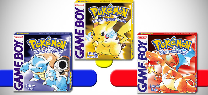 Pokémon Red, Blue y Yellow estarán en español en la eShop