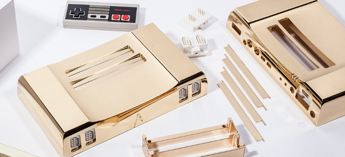 ¿Quieres un NES cubierto de oro de 24 quilates?