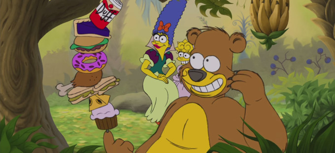 El libro de la selva y otras cintas de Disney homenajeadas por Los Simpson