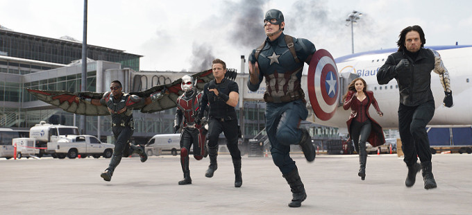 Capitán América: Civil War, la película más taquillera del 2016