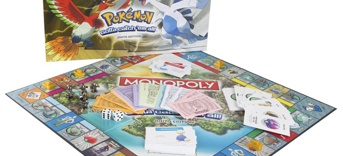 Se revela un nuevo Monopoly: Pokémon basado en Johto