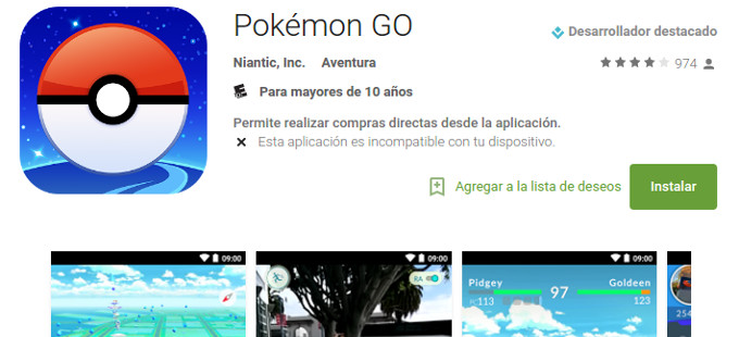 Pokémon GO en Oceanía, pero no en México u otros países