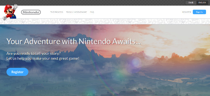 Nintendo lanza nuevo portal de desarrollo de videojuegos