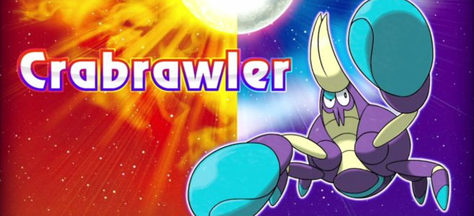 Game Freak revela a Crabrawler para Pokémon Sun & Moon