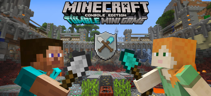 Tumble, otro minijuego que llega a Minecraft Wii U Edition
