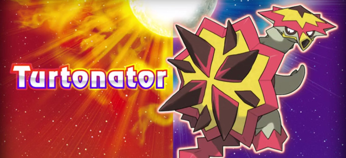 Turtonator, otro nuevo pokémon para Pokémon Sun & Moon