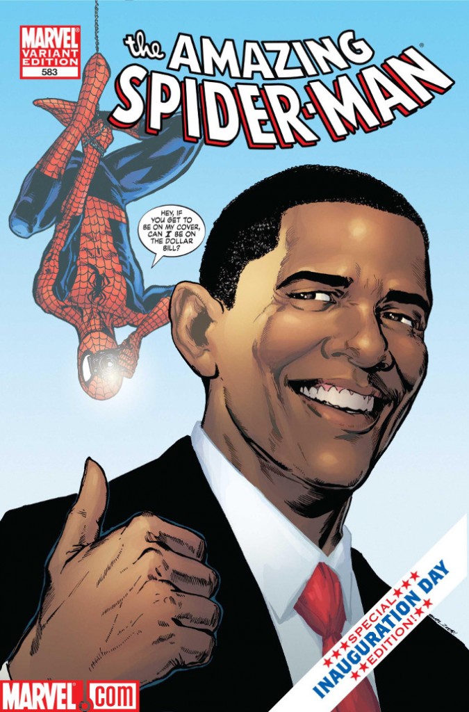 ¿Fue Barack Obama inspirado por Spider-Man?