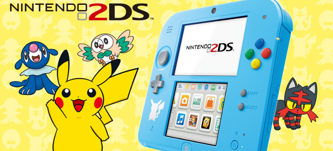 Anunciado nuevo Nintendo 2DS de Pokémon Sun & Moon
