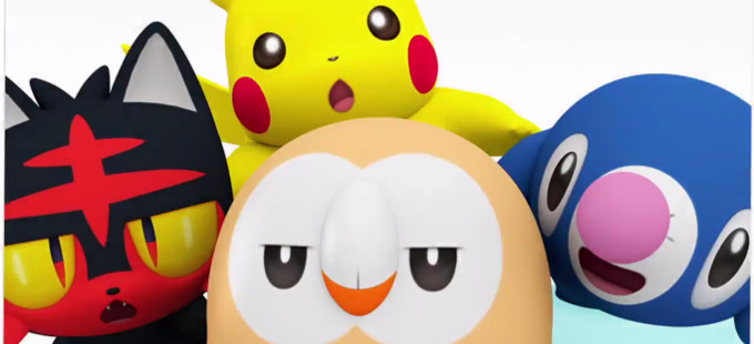 Mira los divertidos cortos animados de Pokémon Sun & Moon
