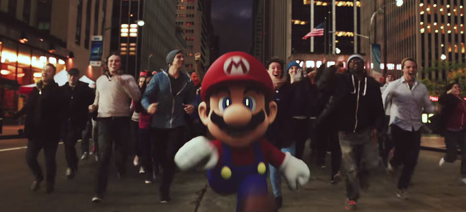 Mario corre a nuestro lado en Super Mario Run