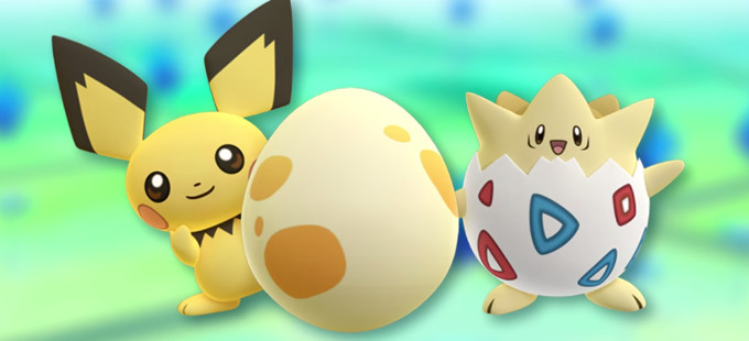 Los pokémon Togepi y Pichu llegan Pokémon GO