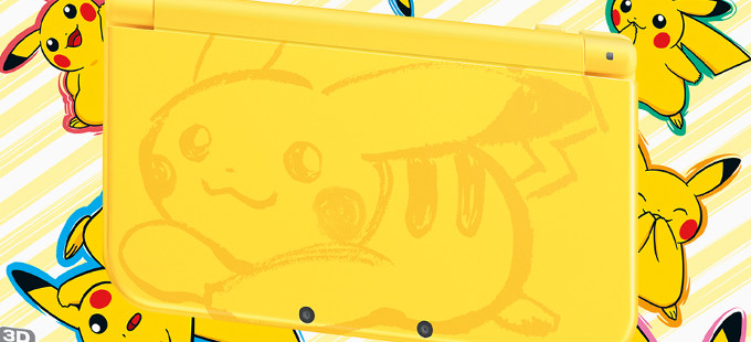 Pikachu Yellow Edition New Nintendo 3DS XL anunciado para América