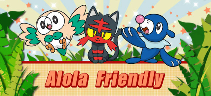 Alola Friendly es la nueva Battle Competition de Pokémon Sun & Moon