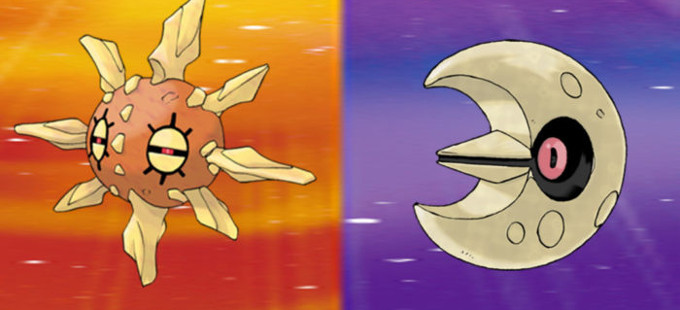 ¿Cuál es el secreto con Solrock y Lunatone en Pokémon Sun & Moon?