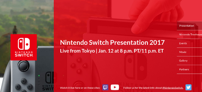 Mira la presentación del Nintendo Switch en Universo Nintendo