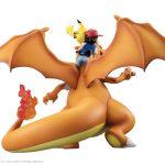 Figura de Ash, Pikachu y Charizard de Pokémon