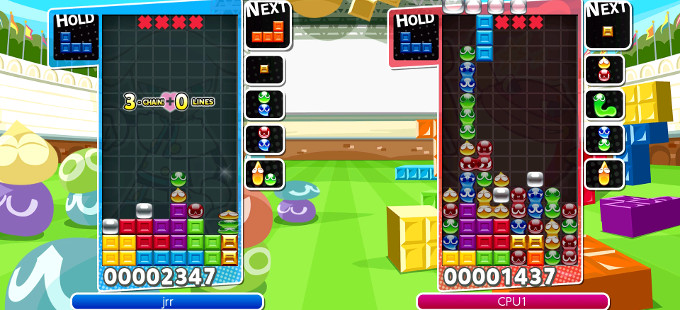 Puyo Puyo Tetris para Nintendo Switch sale en abril