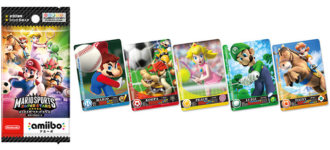 ¿Cómo funcionan las tarjetas amiibo de Mario Sports Superstars?