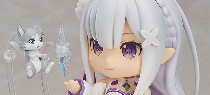 El angelical Nendoroid de Emilia de Re:Zero llega en septiembre