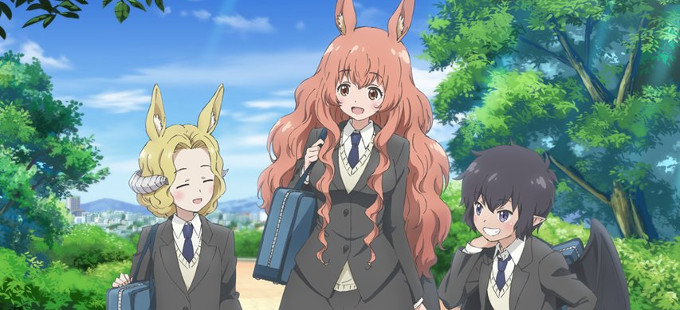 Otro de los anime que llegarán en la temporada de verano es Centaur no Nayami, que nos narra la vida de Himeno, una simpática chica centauro.