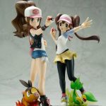 Figuras de Hilda y Rosa de Pokémon B&W y B2&W2