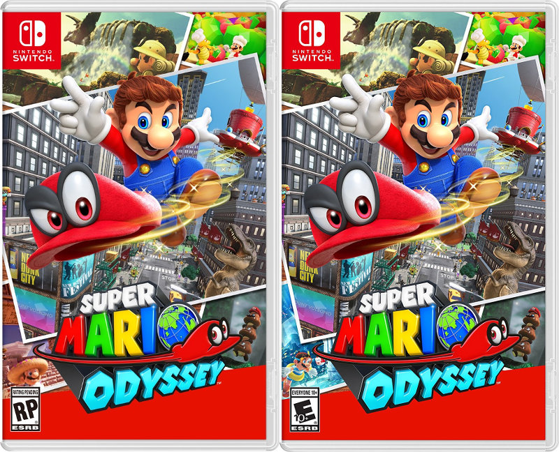 ¡¿Dónde quedó el Mario Mariachi de Super Mario Odyssey en su portada?!
