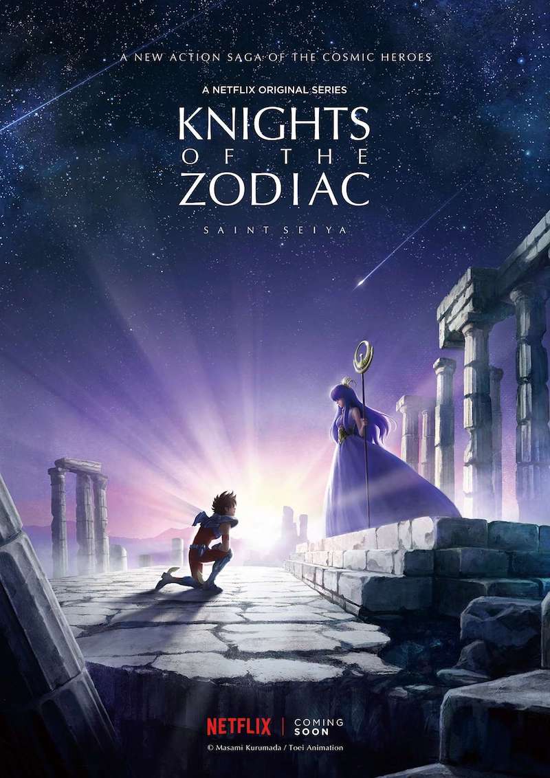 Anunciada nueva serie de Los Caballeros del Zodiaco, exclusiva de Netflix