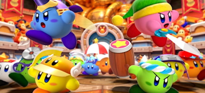 ¡Pelea por sobrevivir en Kirby Battle Royale para Nintendo 3DS!