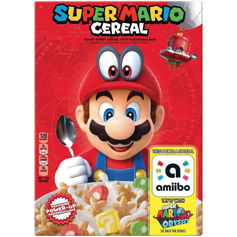 Super Mario Cereal de Kellog's