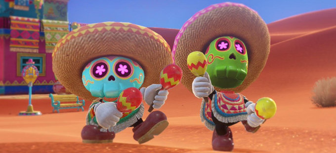Super Mario Odyssey para Nintendo Switch, amor a México