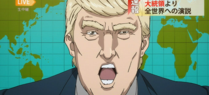 ¿Qué hace Donald Trump en Inuyashiki?