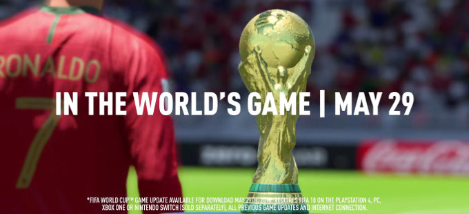 2018 FIFA World Cup Russia llegará a FIFA 18 para Nintendo Switch
