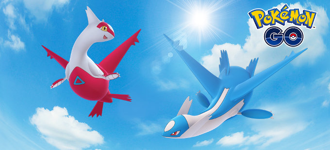 ¡Atrapa ya a Latios y Latias en Pokémon GO!