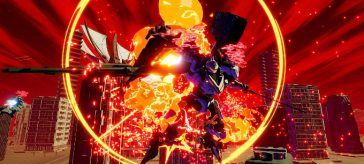 DAEMON X MACHINA para Nintendo Switch y su colorida apariencia