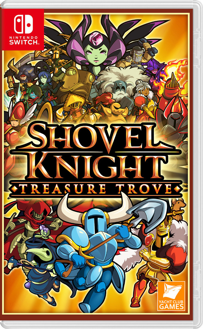 Shovel Knight: Treasure Trove para Nintendo Switch sí saldrá en formato físico
