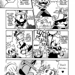 Manga Fan Art Estilo Super Mario-kun de Bowsette