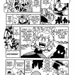 Manga Fan Art Estilo Super Mario-kun de Bowsette