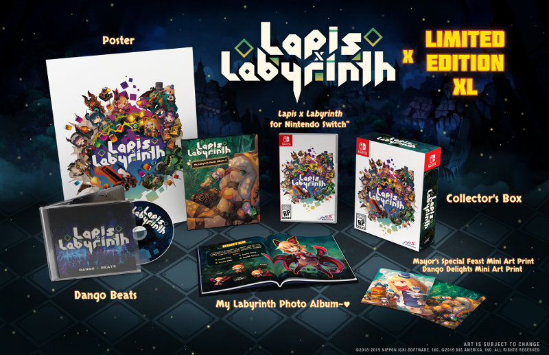 Limited Edition de Lapis x Labyrinth para Nintendo Switch