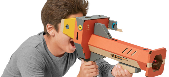 Nintendo Labo: VR Kit no es apto para niños pequeños