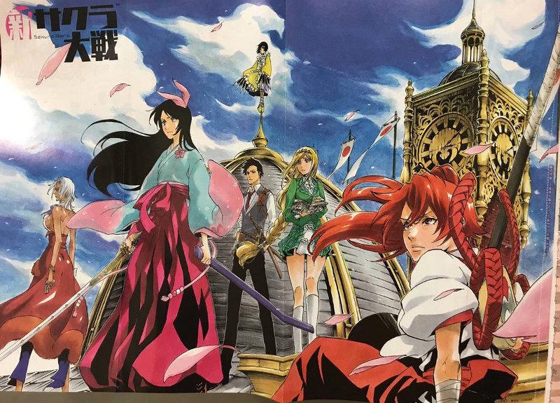 Sakura Wars (PS4) - Diseño de Personajes