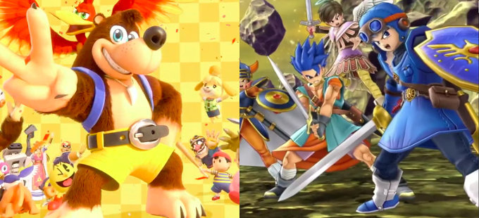 ¿Cómo llegaron Dragon Quest y Banjo-Kazooie a Super Smash Bros. Ultimate?