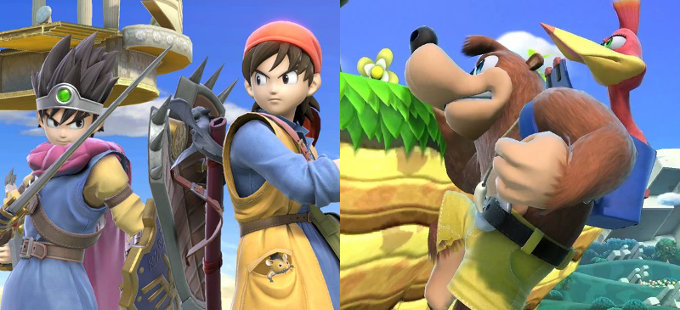 Super Smash Bros. Ultimate consigue a Dragon Quest y Banjo-Kazooie