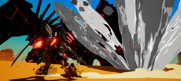 Mirando las opciones de DAEMON X MACHINA para Nintendo Switch