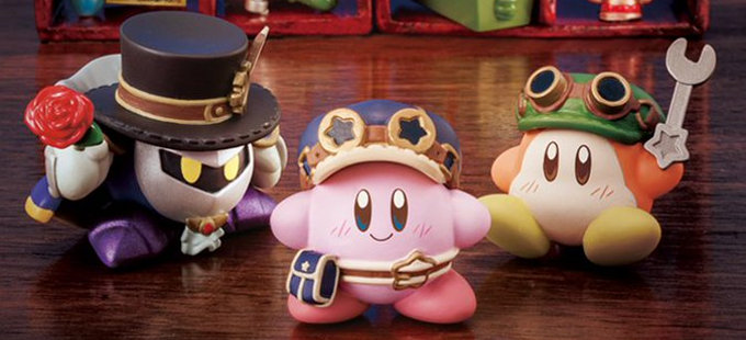Kirby's Dream Gear: Conoce las figuras Steampunk de Kirby