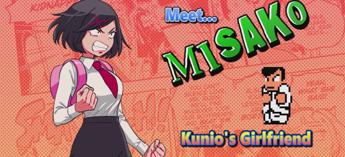 Misako se presenta en River City Girls para Nintendo Switch
