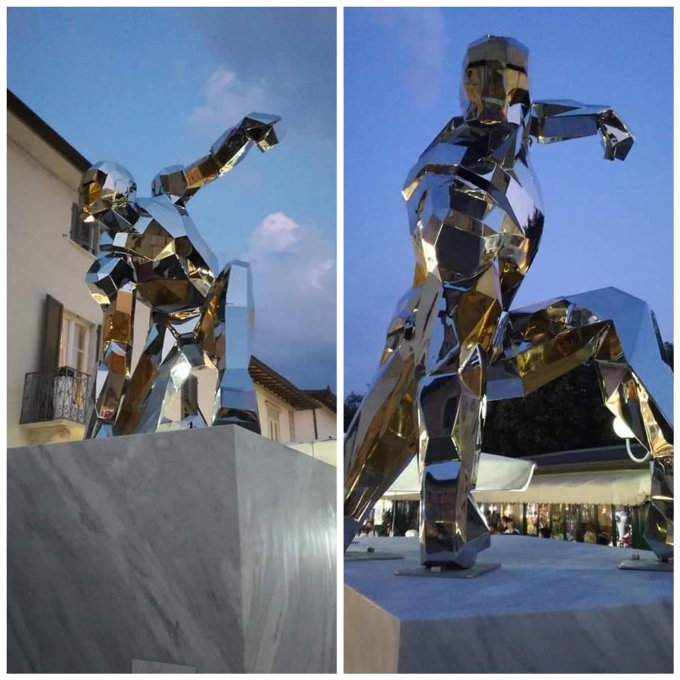 Iron Man ya tiene su propio monumento en Italia