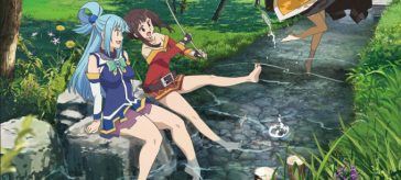 KonoSuba: Escucha My Home Town cantada por Aqua, Darkness, Megumin